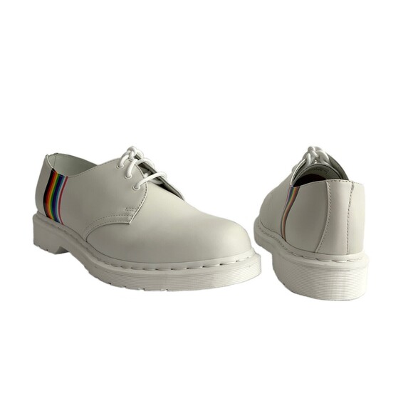 New Dr Martens Oxfords Leather 1461 Lace-up White Men 11 main image 8